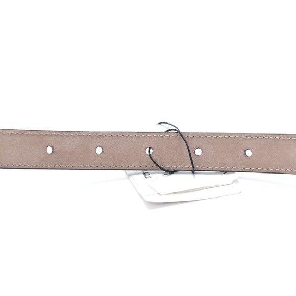 NWT GUCCI LEATHER STUDDED SKINNY BELT - Picture 5 of 6
